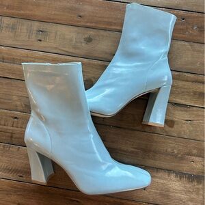 New Jeffrey Campbell Larisah Blue Boot Heels 8